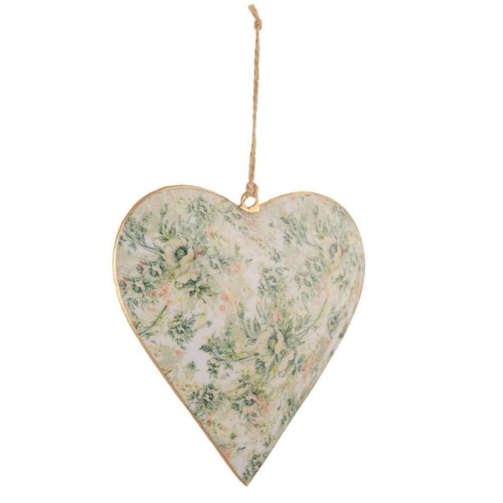 PENDAGLIO GOLDVILLE CUORE FLOREALE H.15